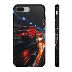 C3 Drag Strip Launch Night Phone Case Muscle Car Tough Case
