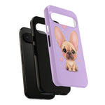 French Bulldog Bat Ears Kawaii Pet Dog Art Tough Phone Case
