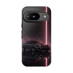 FC RX-7 Pink Neon Fog Column Tough Case