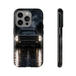 Vintage Muscle Car in Rain 1966 GTO phone case | Tough Cases