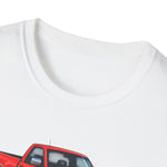 Classic Red 1994 Silverado 1500 Pickup T-Shirt | Truck Illustration