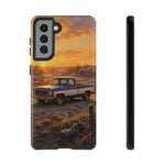 73 Chevy C10 Square body Truck Two-Tone Sunrise Tough Phone Case