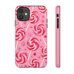 Candy Swirl Lollipop Art Tough Phone Case