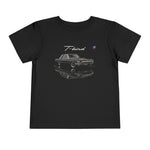 1964 Ford Thunderbird Toddler T-Shirt – Classic Black T-Bird Kids Tee