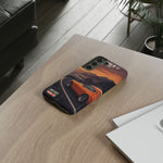 Datsun 240Z Classic JDM Sports Car Sunset Art Tough Phone Case