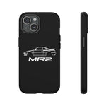 MR2 White Side Silhouette JDM Tough Phone Case Cover Gift