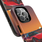 Red C4 ZR-1 King of the Hill Art Tough Phone Case