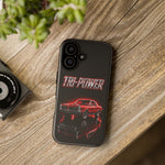 Tri-Power Classic Muscle Car GTO phone case | Retro Automotive Graphic