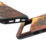 Land Cruiser FJ40 Classic 4x4 Red Rock Canyon Art Tough Phone Case