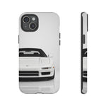 White NSX Phone Case, Retro 90s JDM Supercar Cover, Gift for Car Lovers