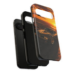 1974 Trans Am 455 Muscle Car Art Sunset phone case