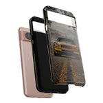 Camaro Z28 Phone Case, Gold 77 Foggy Country Road Cover