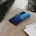 Tiger Shark Phone Case, Dappled Blue Water Tough Cover