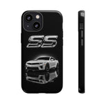White SS Camaro reflection phone case | Car muscle car phone case