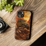 Land Cruiser FJ40 Classic 4x4 Red Rock Canyon Art Tough Phone Case