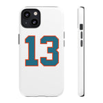 Vintage Football QB Number 13 Phone Case | Tough Cover