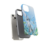Copy of Silver Butterflies Tough Case | Blue Sky Water Droplets Phone Cover
