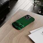 Racing Green Camaro Phone Case, Sports Muscle Car Tough Cover