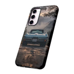 C2 1965 Sting Ray Phone Case, Silver Blue Tough Cover