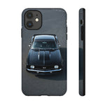 1969 Camaro SS Black Overhead Tough Phone Case Cover Gift Art