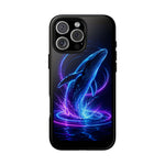 Neon Holographic Whale Phone Case | Tough Case
