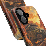 Land Cruiser FJ40 Classic 4x4 Red Rock Canyon Art Tough Phone Case