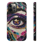 Starry Eye Mosaic phone case | Tough Cover