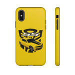 2010 Camaro SS Yellow Muscle Car Tough Phone Case Cover Gift
