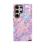 Rhinestone Sparkle Phone Case, Pastel Gradient Cover