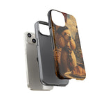 Poodle in Beret Phone Case | Vintage Paris Café Illustration