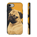 Pug Side Eye Phone Case Funny Dog Lover Gift