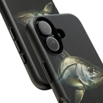 Snook Fishing Phone Case, Saltwater Portrait Black Cover, Gift