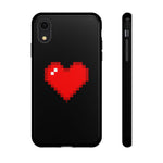 Pixel Heart 8-Bit Retro Art Tough Phone Case