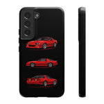 Z28 Red Triview Phone Case Classic Car Illustration