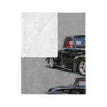 1950 Chevy 3100 Custom Pickup Blanket | Classic Truck Velveteen Microfiber