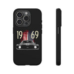 1969 Camaro SS American Flag Tough Phone Case Cover Gift Art