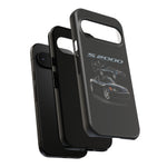 Black S2000 Roadster Collage JDM Tough Phone Case Cover Gift