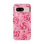 Candy Swirl Lollipop Art Tough Phone Case