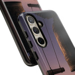Temple Bell Sunset Phone Case Japan Zen Tough Case