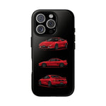 Red MR2 JDM Sports Car Phone Case Tough Multi View