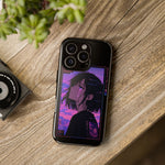 Melancholy Anime Girl Phone Case Vaporwave Tough Case
