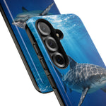 Tiger Shark Phone Case, Dappled Blue Water Tough Cover