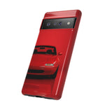 Red Miata Phone Case, NA MX5 90s JDM Roadster Tough Cover
