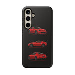 Red 370Z Sports Coupe Tough Phone Case for JDM Enthusiasts