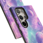 Pastel Galaxy Planet Vaporwave Art Tough Phone Case
