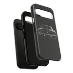 1969 Camaro Black Restomod Front Tough Phone Case Cover Gift