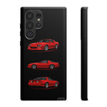 Z28 Red Triview Phone Case Classic Car Illustration