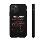 Red SS Muscle Car Monte Carlo phone case | Classic Chevy design