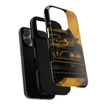 Trans Am Black Gold Shaker Tough Phone Case Muscle Car Art Cover