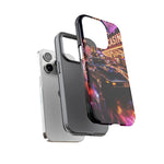 Vegas Strip Corvette Night Phone Case Neon Tough Case